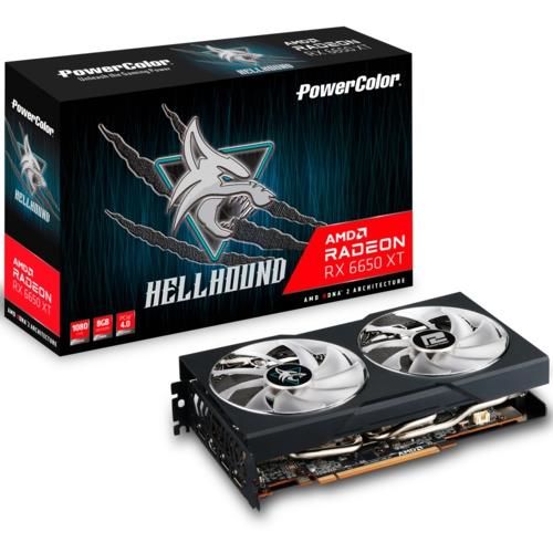 PowerColor Hellhound RX6650XT OC 8GB 128Bit GDDR6