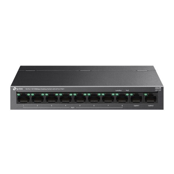 TP-LINK LS110P 10PORT 10/100 YÖNETİLEMEZ POE SWITCH