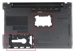 Sony Vaio SVE1511Y1ESI Alt Kasa Siyah V1