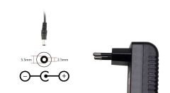 Şarjlı Tornavida İçin 20V-25V 200mA-600mA (0.2A-0.6A) Adaptör - Şarj Aleti RETRO