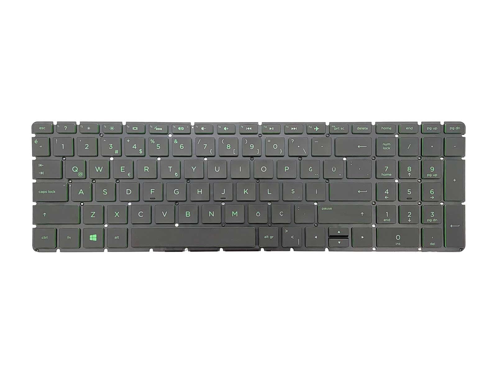 Hp Pavilion Gaming 15-cx0056wm Klavye Işıklı (Yeşil)