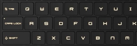 MSI MS-14B3 (Modern 14 A10) Klavye Siyah Işıklı