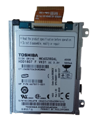 MK6028GAL, HDD1807 A ZK01, Toshiba 60GB ZIF 1.8 Notebook Harddisk Yenilenmiş Ürün
