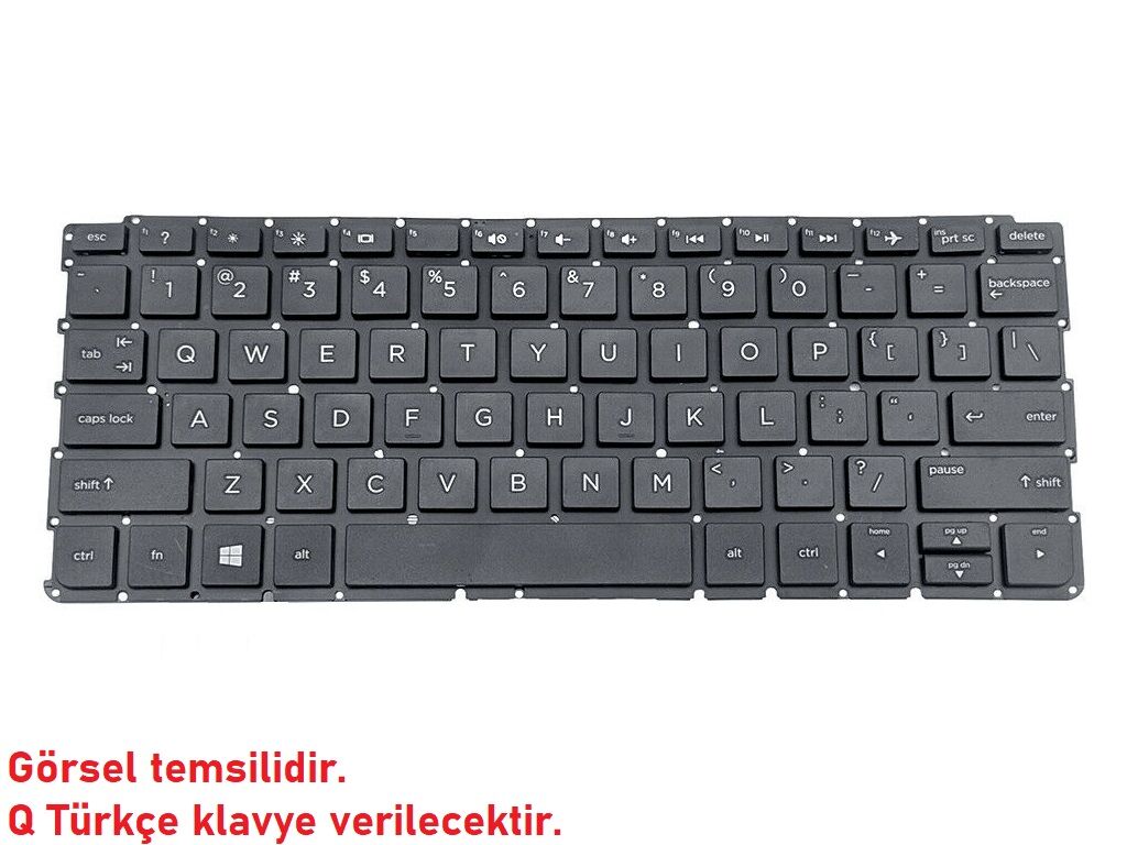 Hp x2 210 G1 Notebook Klavye - Tuş Takımı / Siyah - TR