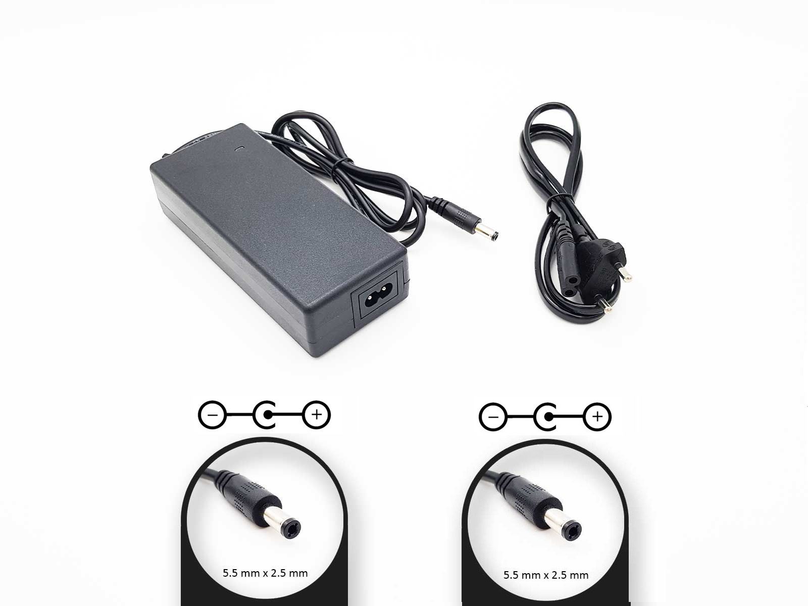 24V 5A 120W 5.5x2.5 mm Adisyon Adaptör RETRO