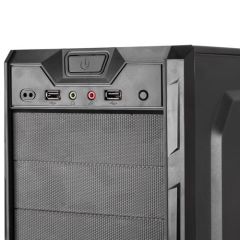 Everest 720R Peak-250W Siyah/Kırmızı 2*Sata Kasa