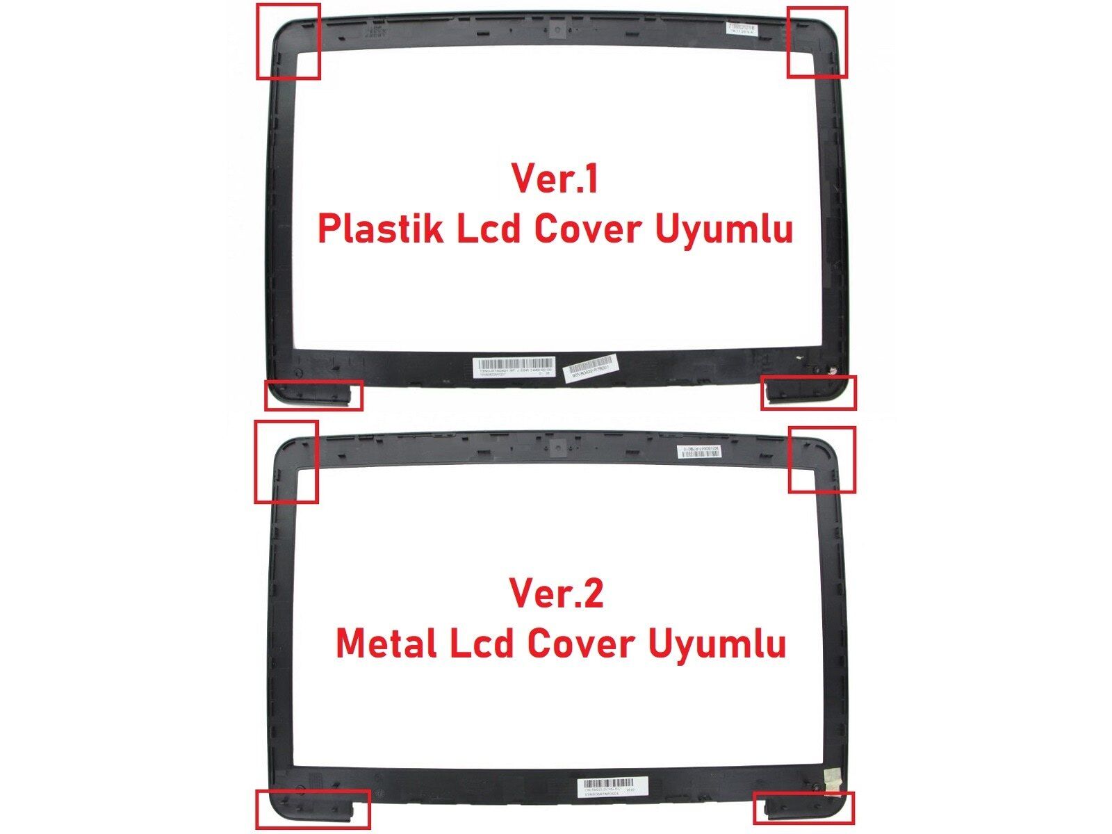 Asus K555LN-XO177H Lcd Çerçeve Bezel Ver.1 (Plastik)