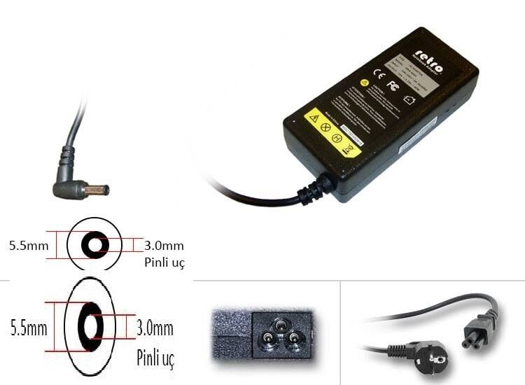 Samsung PA-1600-66 Notebook Adaptör - Şarj Cihazı Ver.1