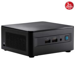 ASUS NUC12 Pro Tall Kit - RNUC12WSHI700002I - Intel® Core™ i7-1260P - Barebone (RAM Yok, Disc Yok)  FreeDOS Mini PC