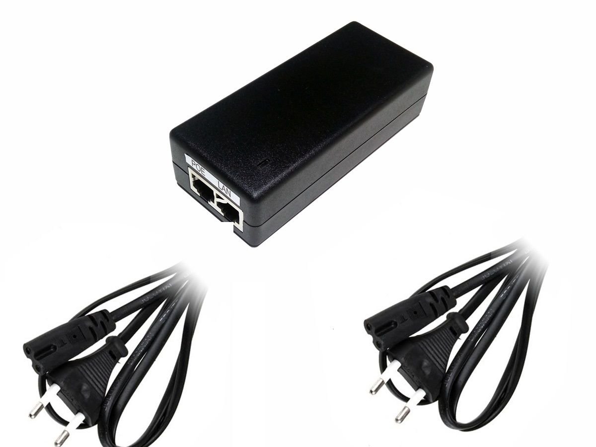 Point to Point Veri Aktarımı İçin 24V 2A 48W POE Ethernet Adaptör RETRO