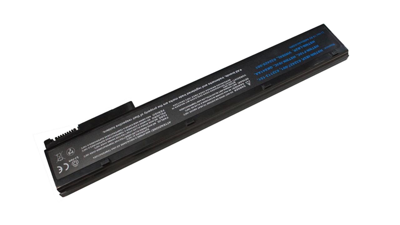 Retro Hp EliteBook 8560w, 8570w, 8760w, 8770w Notebook Bataryası