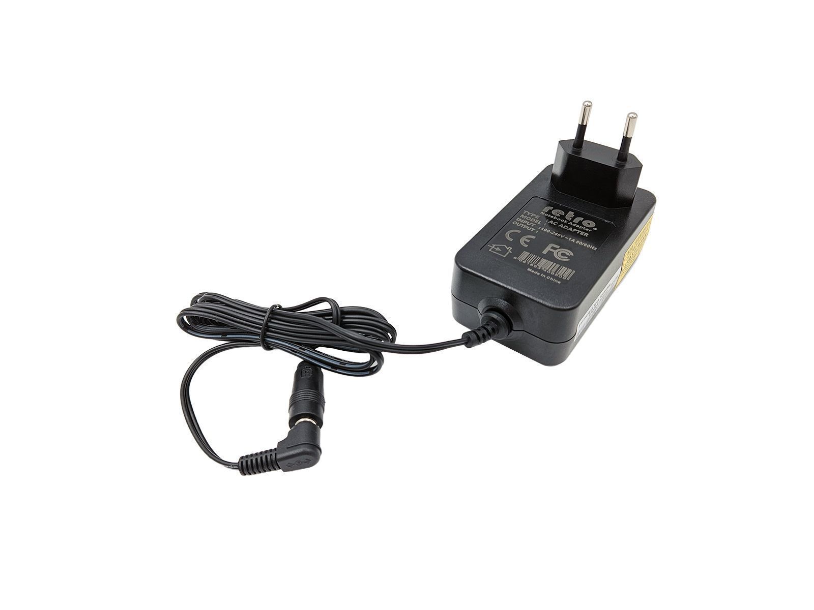 9V 200mA (0.2A) 1.8W 5.5x2.5 mm Adaptör RETRO