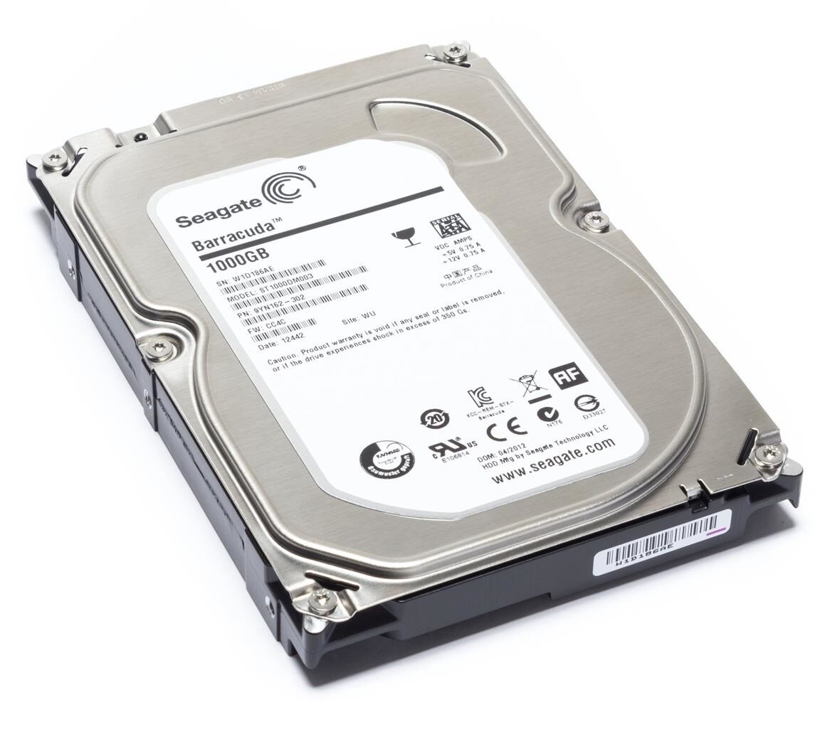 1Tb Seagate Barracuda 64Mb 7200Rpm Sata Pc Harddisk Yenilenmiş Ürün