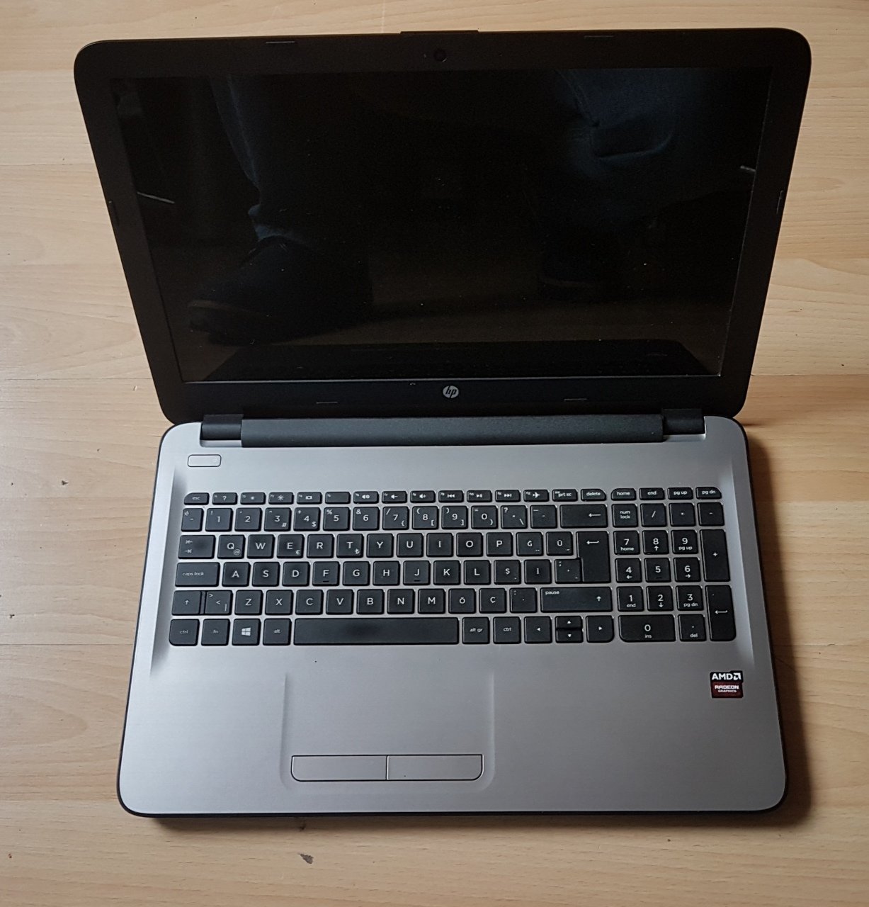 Hp 15-Ba007Nt Amd A8-7410 8Gb 1Tb Notebook Garantili Ürün!!!