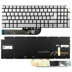 Dell Inspiron P102F003 (7500) Klavye Silver Işıklı