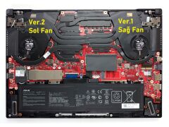 Asus FX516P Notebook Fan / Ver.2 (Sol Fan) 12V