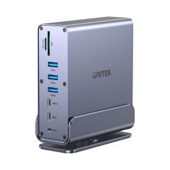 UNITEK UNIVERSAL DISPLAYLINK 4K KVM BAGLANTI ISTASYONU (D1135AGY01)