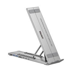 UNITEK KATLANABİLİR NOTEBOOK STANDI VE BAĞLANTI İSTASYONU (D1137AGY01)