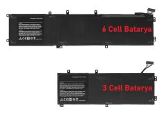 Dell Inspiron P102F (7500) Batarya Pil RETRO 6Cell 97Wh