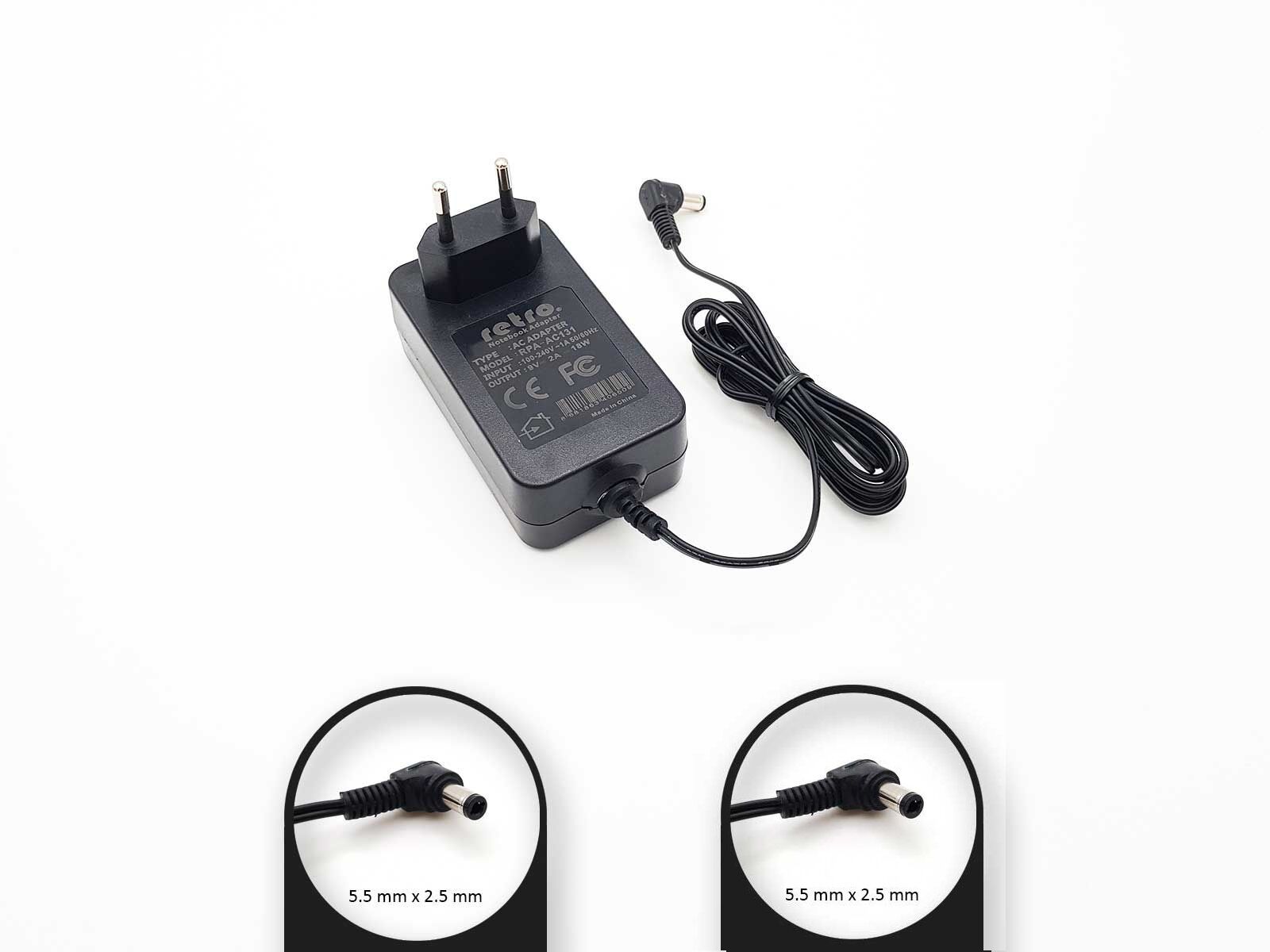 RPA-AC131CN Adaptör RETRO Polatitesi Ters