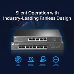 TP-LINK TL-SG105-M2 5PORT 100/1000/2500 YÖNETİLEMEZ SWITCH