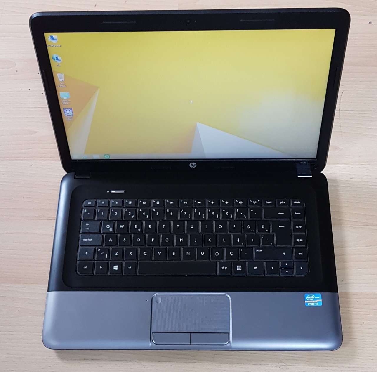 Hp İntel İ3 2348M 2.3Ghz Winodws8 Orjinal Notebook