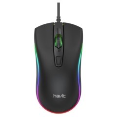 Havit MS72 Siyah Kablolu RGB Mouse