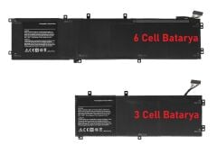 Dell XPS 15-9550 Notebook Bataryası - Pili 6 Cell - 58Wh