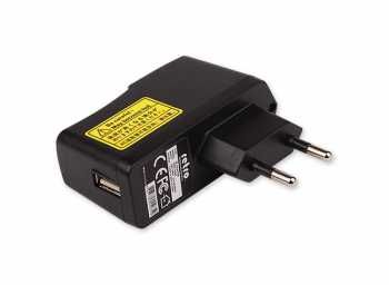 Lenco 5V 2.1A USB Şarj Adaptör Siyah RETRO
