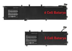 Dell XPS 15-9560 Notebook Bataryası - Pili 6 Cell - 97Wh
