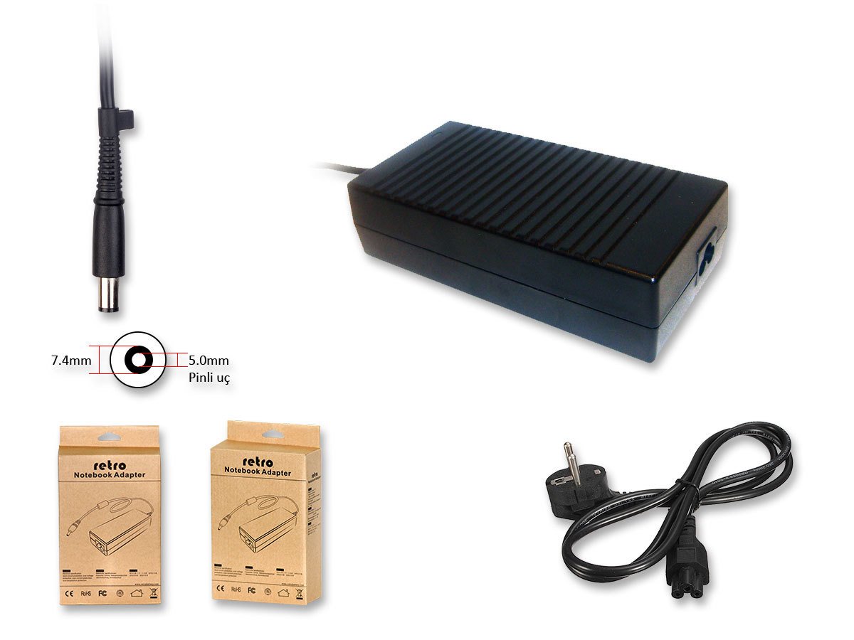 Retro Acer Predator 19.5V 9.23A 180W Pinli Uç Notebook Adaptör RNA-AC09