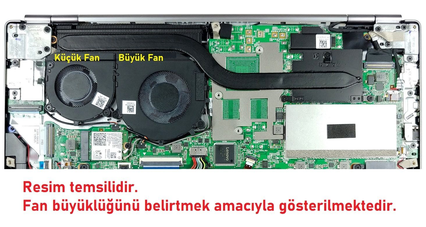 Lenovo ThinkBook 13s-IML Fan V2 (Küçük Fan)