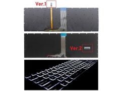 MSI GE73 Raider, GE73 7RD, GE73VR, GE73VR 7RF Notebook Klavye - Tuş Takımı / Ver.1 - Siyah - TR - Backlit