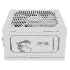 MSI MAG 1000GL PCIE5 WHITE 1000W 80+ GOLD POWER