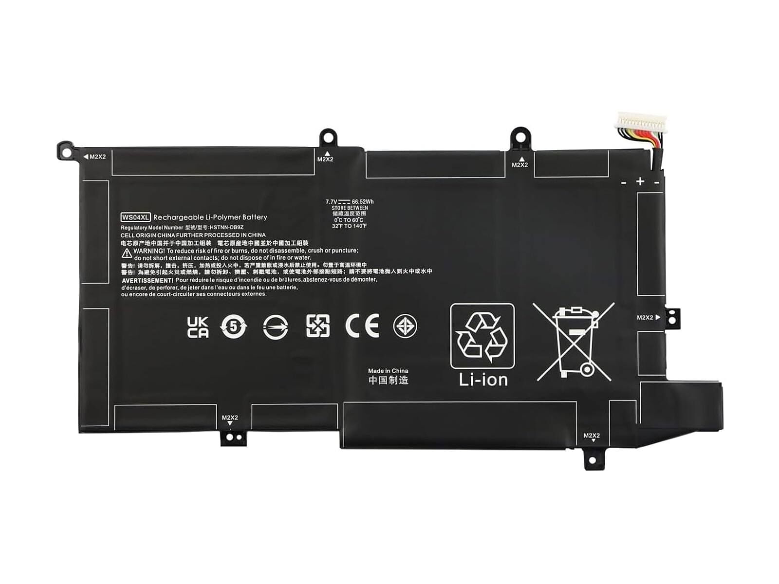 RETRO Hp Spectre 14-ea0000 x360, WS04XL Notebook Bataryası