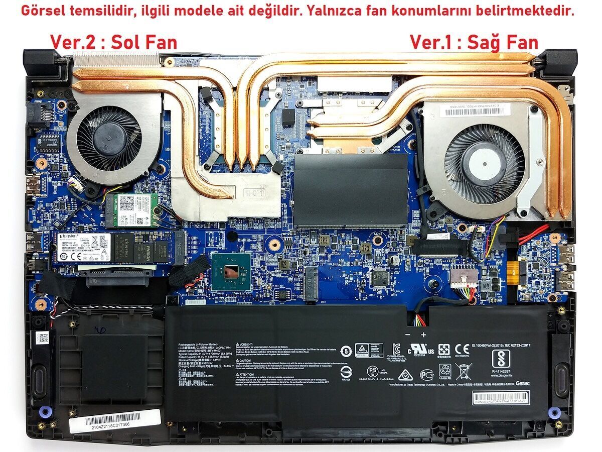 Game Garaj Slayer 5XL-1650 Notebook Fan / Ver.2 (Sol Fan)
