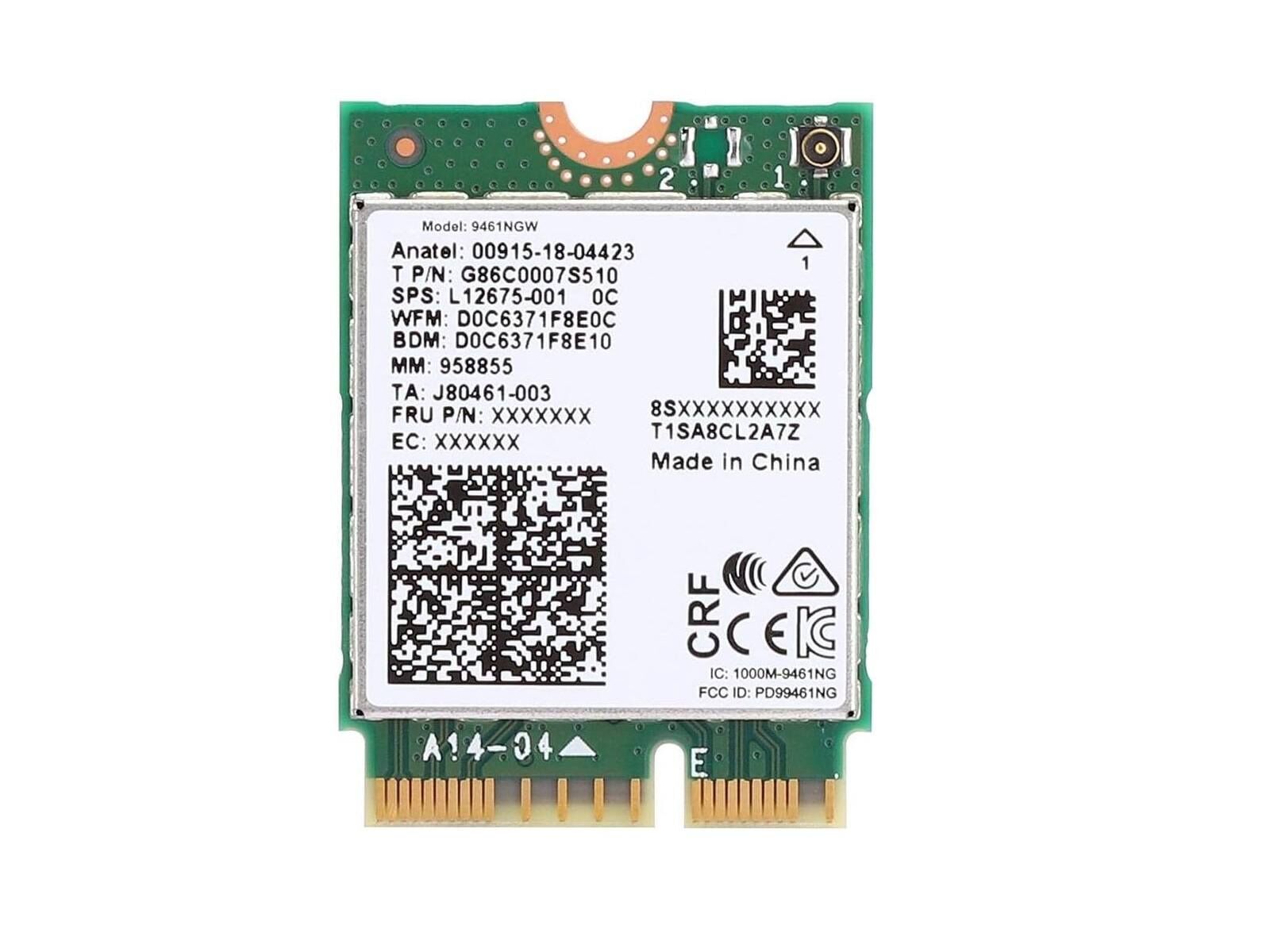 Lenovo 01AX795 Uyumlu Notebook Wifi Card
