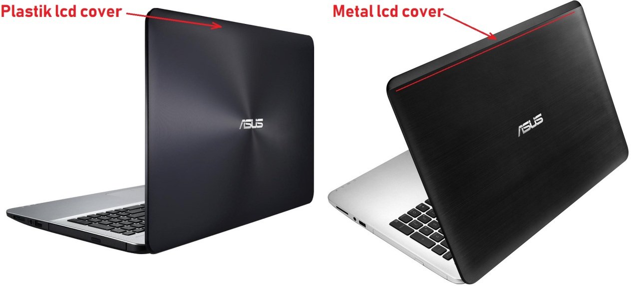 Asus F555LF Lcd Cover Kapak Ver.1 (Plastik)
