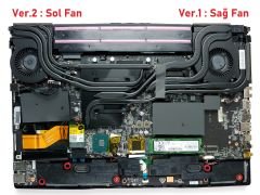 MSI GL65 9SD Fan V2 (Sol Fan)
